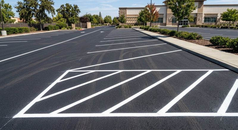 Parking Garage Striping in Alpharetta, GA