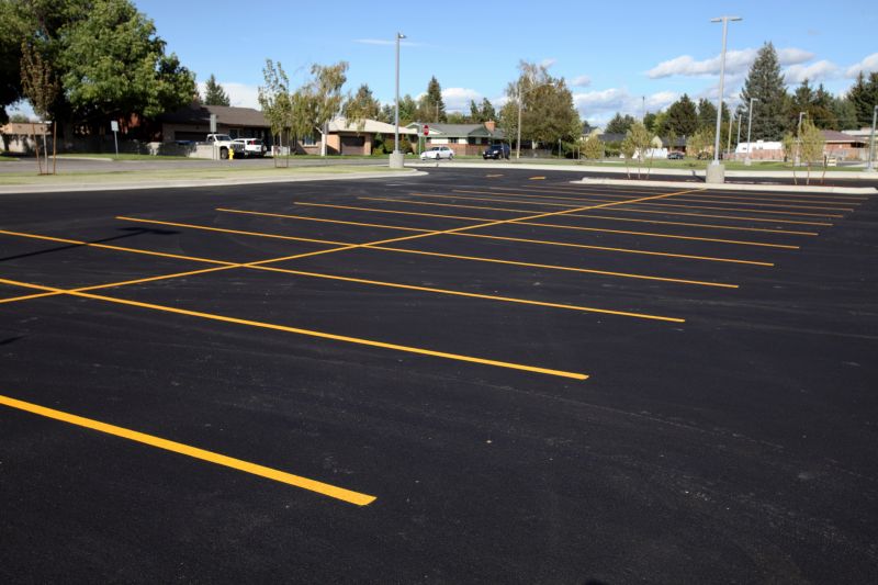 Parking Garage Striping in Suwanee, GA