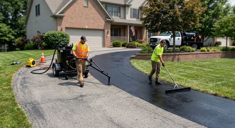 Residential Driveway Sealcoating in Fort Collins, CO
