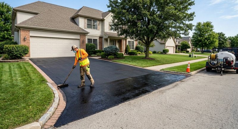 Tar Driveway Sealing in Sarasota, FL